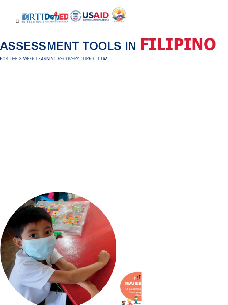 Filipino Binder R5 Assessment Tools Gr23FINAL PDF