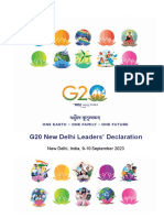 G20 New Delhi Leaders' Declaration