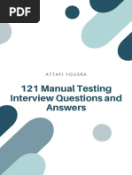 Manual Testing Interview Questions