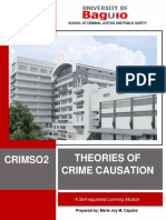 Crimso2 Theories of Crime Causation