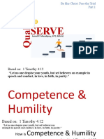 Competence in SERVICE