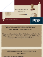 The Constitution of Philippines: Cinense, Rudolph V