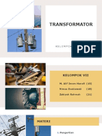 Presentasi Transfomator 