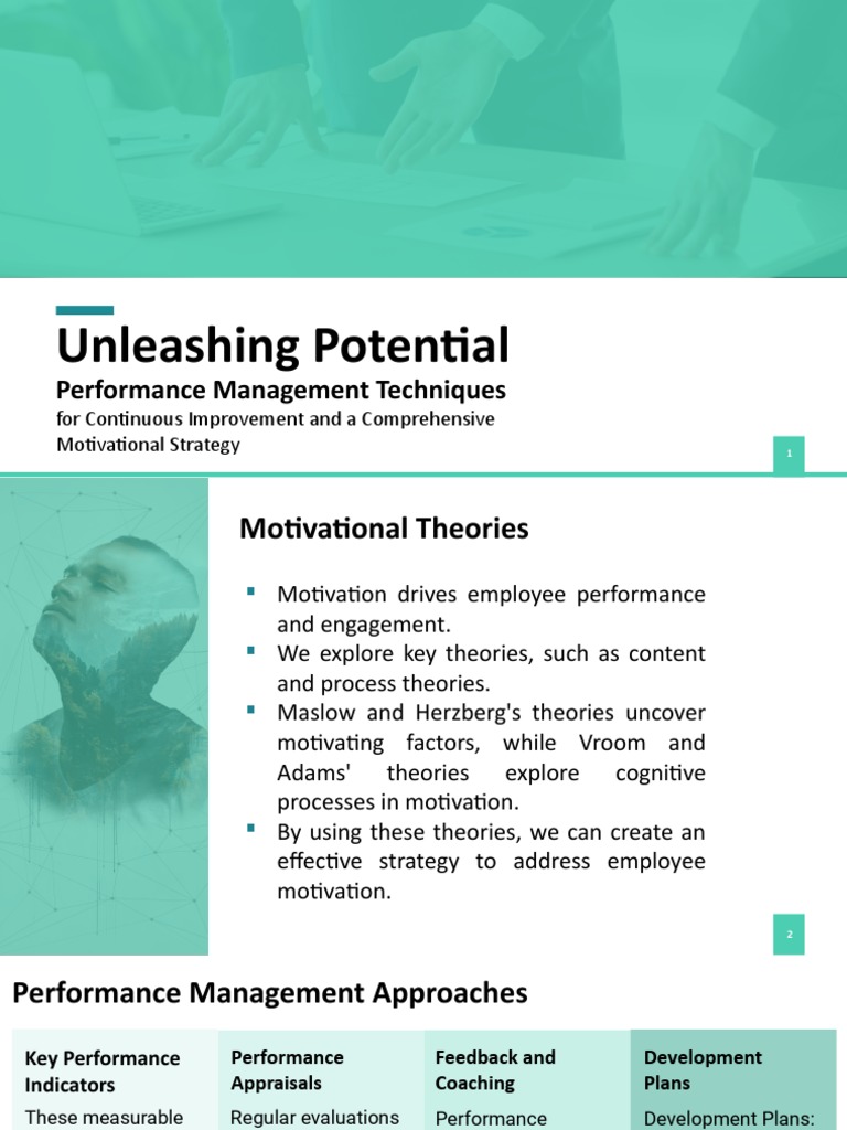 Unleashing Potential | PDF | Motivational | Motivation