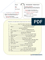 SIMPLE PAST Vs PRESENT PERFECT