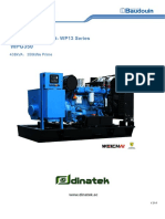 FGW6 Weichai Genset WP13 Series 60HZ 350kwe LTP