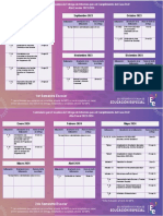 Calendario Escuelas Tareas RLV 2023 2024