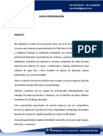 Carta Presentación