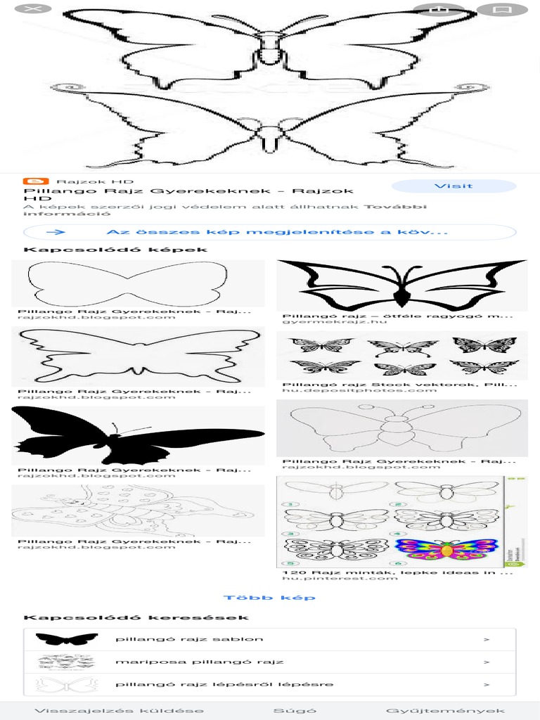 Pillangó Rajz - Google-keresés | PDF