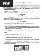 3 - Erros de Medição