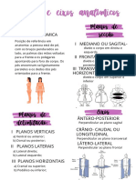 Planos e Eixos Anatômicos