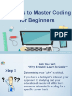 LearningtoCode8 Steps To Master For Beginners
