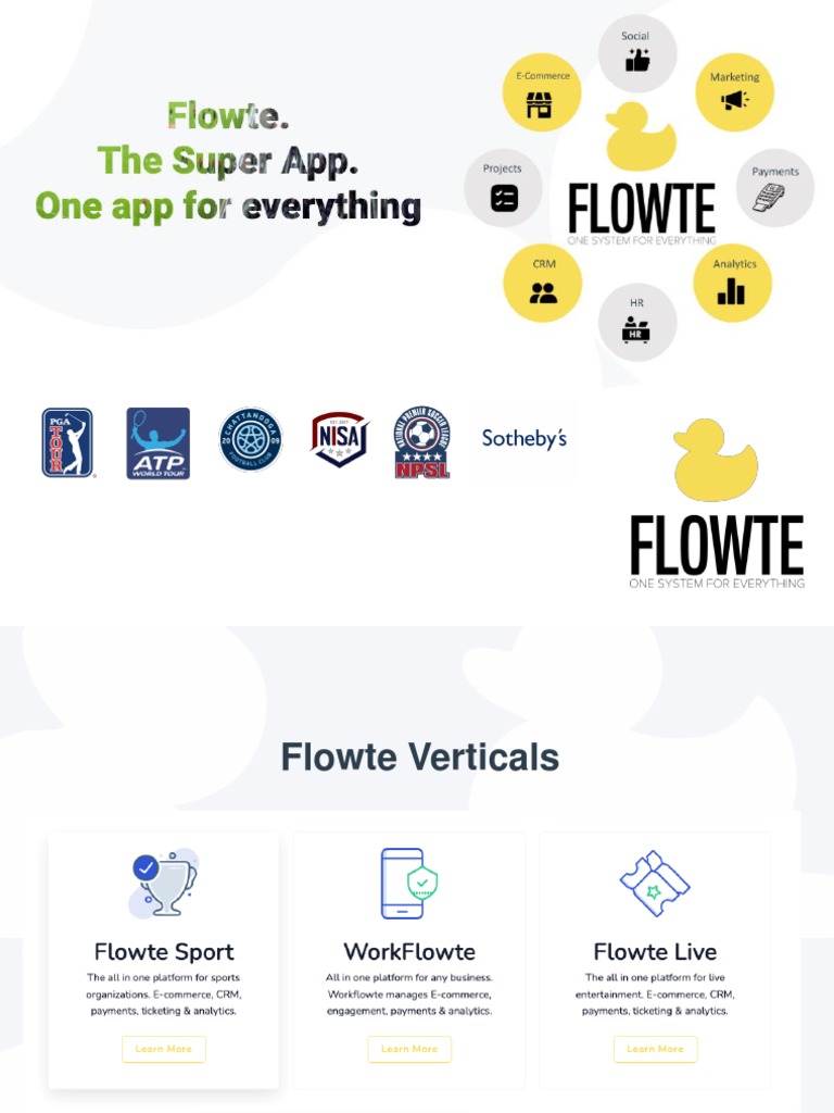 Flowte: All-in-One Franchise Solution | PDF