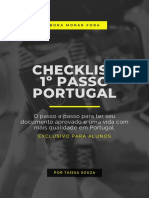 Checklist 1º Passo para Portugal