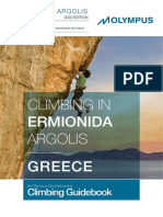 Climbing in Ermionida Greece Climbing Guidebook - 2022 - SP