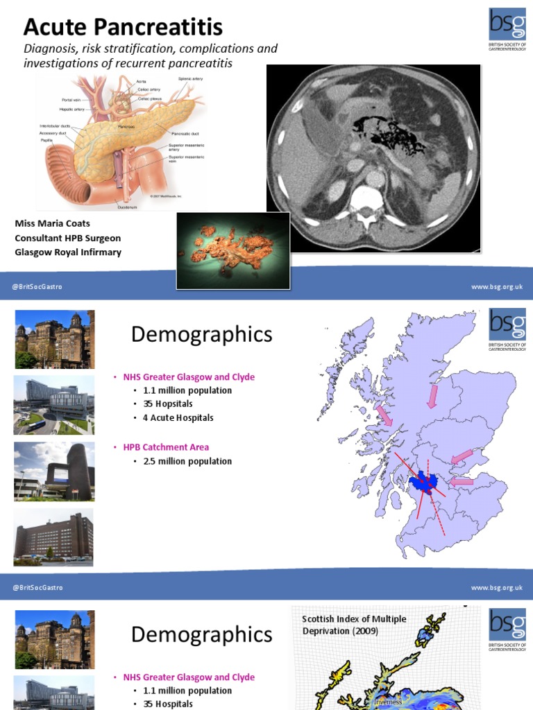 Acute Pancreatitis Maria Coats v2 | PDF | Diseases And Disorders ...