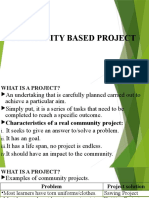Community Based Project