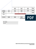 Rubrics For Final Paper