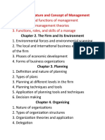 Org and Management Competencies