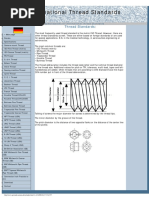 8 UN Thread Specifications and Chart | PDF