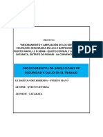 Csa-Po-008 Procedimiento de Inspecciones de Seguridad y Salud en El Trabajo - Pichari-Ok