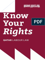 Know Your Rights - Qatar As of Aug 14