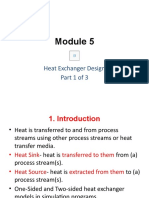 Module 5 Heat Exchanger Design - Part 1