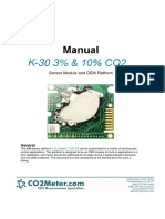 Manual K30 CO2 Sensor