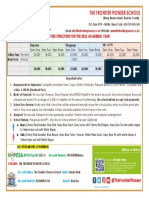 2022 Academic - Fee Structure