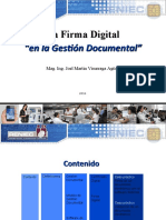 14.06.16. FirmaDigital en La Gestion Documental - JoelVisurragaAguero
