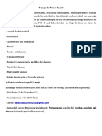 Actividades de La Materia Derecho Aduanero Primer Parcial