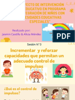 Proyecto de Intervención Psicoeducativo en Programa de Integración de Niños Con Necesidades Educativas Especiales