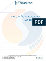 Avaliação Psicológica No Trânsito