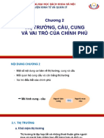 Chương 2. Thị Trường, Cung, Cầu Và Vai Trò Của Chính Phủ (Revised)