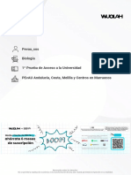 Pevau - Sos Biología 1º Prueba de Acceso A La Universidad Pevau Andalucía, Ceuta, Melilla Y Centros en Marruecos