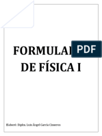Formulario de Física I. CECyT