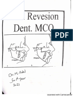 اسئلة الدنتشن mcq د.محمد عادل