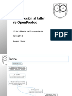 Presentacion UC3M Openprodoc 2.0