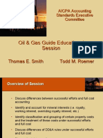 AICPA AcSEC Educational Session Oil Gas