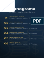 Cronograma: Estudo FI Nancei RO BÍ BLI CO