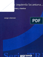 Alemán, Jorge - Para Una Izquierda Lacananiana... Intervenciones y Textos