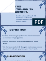 Diabetes Mellitus 