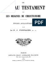 Le Nouveau Testament Et Les Origines Du Christianism