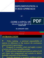 Kpou Policy Formulation A Structured Process