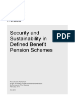 Security and Sustainability in Defined Benefit Pension Schemes Print
