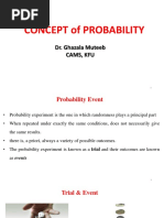 Chapter 5. Concept of Probability