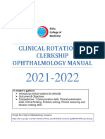 Clerkship Manual 2021-22