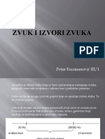 Zvuk I Izvori Zvuka