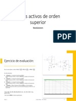 AE - Clase 10 - Filtros de Orden Superior - Simulaciones