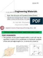 ME 2203 Engineering Materials: Dr. Kazi Md. Shorowordi